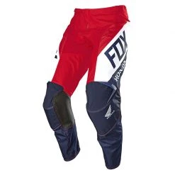 Pantaloni Fox 180 Honda Navy Rosso