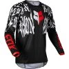 Maglie Maglia Fox 180 Peril Nero Rosso -Vendite Fox fox 180 peril nerorosso