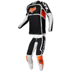 Completi Completo Fox 360 Dvide Nero Bianco Arancio