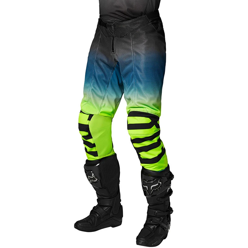 Pantaloni Fox Airline Reepz Nero Giallo 1 Pantaloni Fox Airline Reepz Nero Giallo