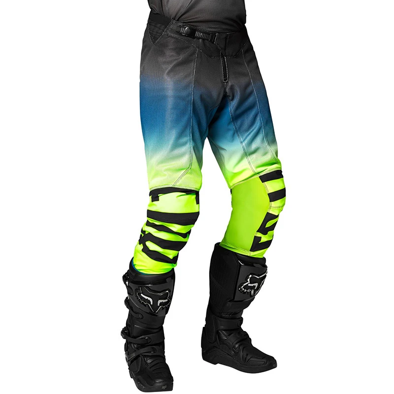 Pantaloni Fox Airline Reepz Nero Giallo 2 Pantaloni Fox Airline Reepz Nero Giallo - immagine 2