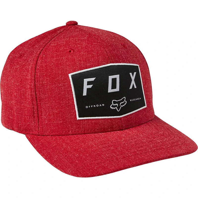 Accessori Fox Badge Flexfit Hat Chili 1 Accessori Fox Badge Flexfit Hat Chili