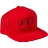 Accessori Cappellino Fox Badge Snapback Rosso Flame