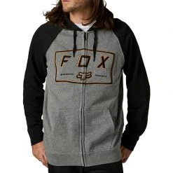 Felpe Felpa Fox Badger Zip Heather Graphite