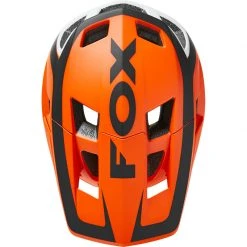 Casco Mtb Fox Dropframe Pro Dvide Arancio Fluo -Vendite Fox fox dropframe pro dvide arancio 2