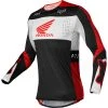 Maglie Maglia Fox Flexair Honda V.22 Rosso Fluo -Vendite Fox fox flexair honda jersey rosso