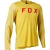 Maglie Maglia Fox Flexair Pro Ls Pear Giallo -Vendite Fox fox flexair pro ls jersey giallo