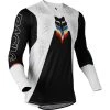 Maglie Maglia Fox Flexair Relm Nero Bianco -Vendite Fox fox flexair relm jersey nerobianco