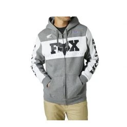 Felpe Felpa Fox Honda Zip Fleece Heather Graphite
