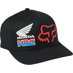 Accessori Cappellino Fox Honda Hrc Flexfit Nero
