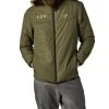 Felpe Giacca Fox Howell Puffy Fatigue Verde -Vendite Fox fox howell puffy jacket verde