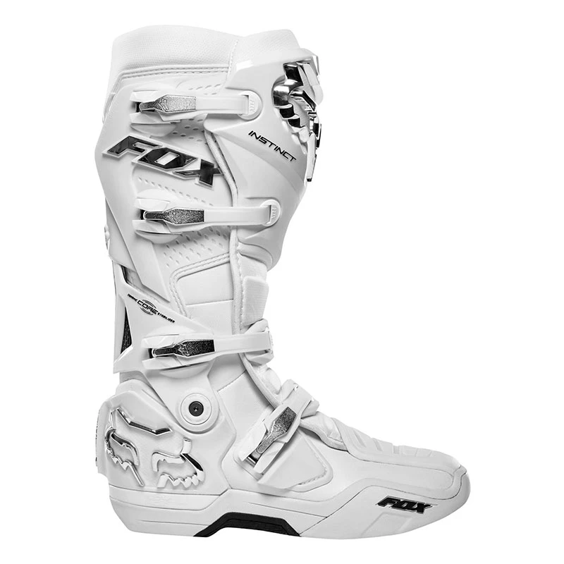 Offroad Stivali Fox Instinct Bianco Argento 2 Offroad Stivali Fox Instinct Bianco Argento - immagine 2