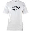 T Shirts Fox Legacy Fox Head Ss Tee Bianco -Vendite Fox fox legacy foxhead tee bianco