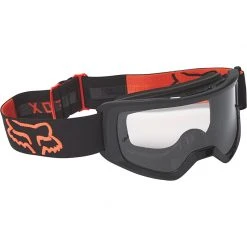 Maschere Maschera Fox Main Stray Nero Arancio