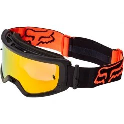 Maschere Maschera Fox Main Stray Spark 2022 Nero Arancio
