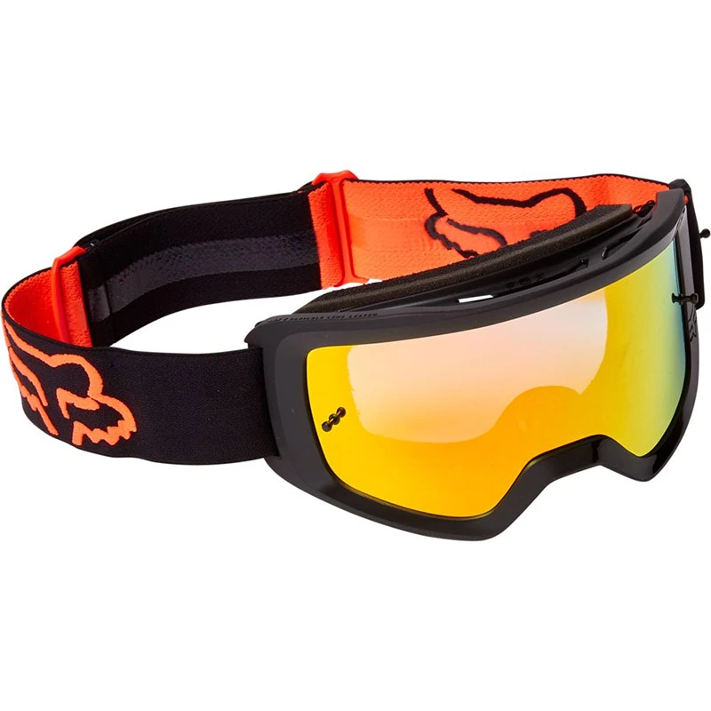 Maschere Maschera Fox Main Stray Spark 2022 Nero Arancio 2 Maschere Maschera Fox Main Stray Spark 2022 Nero Arancio - immagine 2