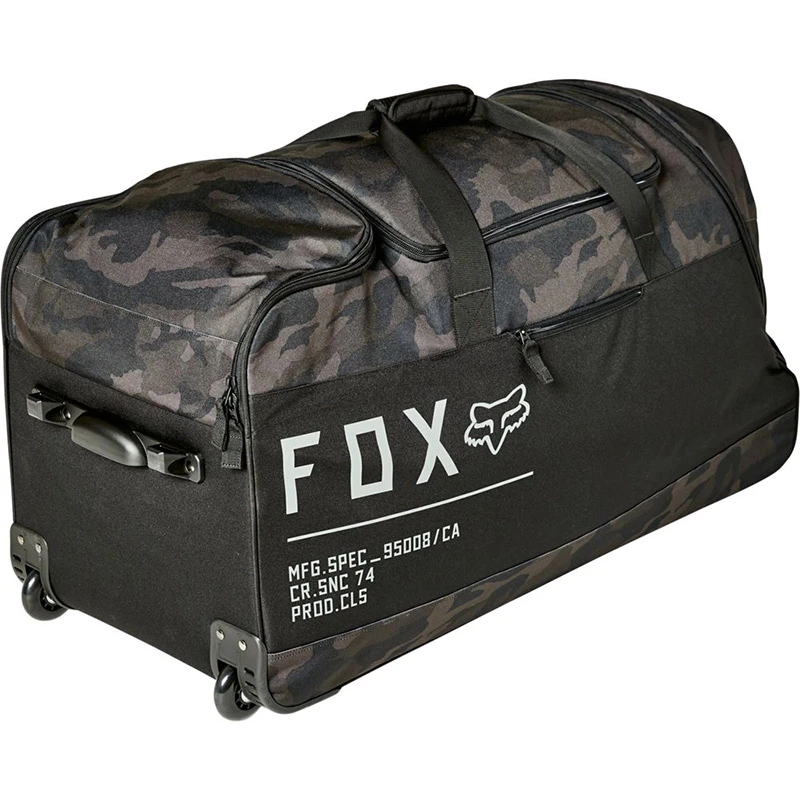 Tessuto Borsone Fox Shuttle 180 Nero Camo 2 Tessuto Borsone Fox Shuttle 180 Nero Camo - immagine 2