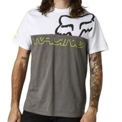 T Shirts Fox Skew Ss Crew Tee Bianco
