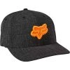 Accessori Cappello Fox Transposition Flexfit Nero Arancio -Vendite Fox fox transposition flexfit hat neroarancio