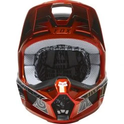 Policarbonato Casco Fox V1 Peril Rosso Fluo 7 Policarbonato Casco Fox V1 Peril Rosso Fluo -Vendite Fox fox v1 peril rosso 4