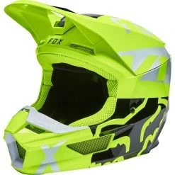 Vendite Fox -Vendite Fox fox v1 skew helmet giallo 2