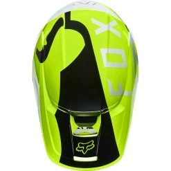 Policarbonato Casco Fox V1 Skew Giallo Fluo -Vendite Fox fox v1 skew helmet giallo 3