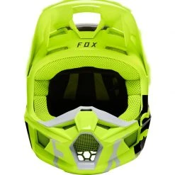 Policarbonato Casco Fox V1 Skew Giallo Fluo -Vendite Fox fox v1 skew helmet giallo 4