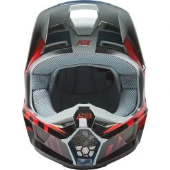 Policarbonato Casco Fox V1 Trice Grigio Arancio 7 Policarbonato Casco Fox V1 Trice Grigio Arancio -Vendite Fox fox v1 trice grigioarancio 4