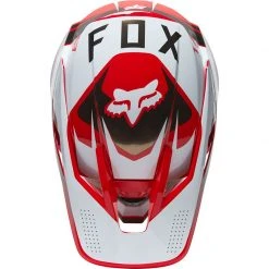 Fibra Casco Fox V3 Rs Mirer Rosso Fluo 6 Fibra Casco Fox V3 Rs Mirer Rosso Fluo -Vendite Fox fox v3 rs mirer helmet rosso 3