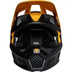 Fibra Casco Fox V3 Rs Supr Trik Nero Giallo 7 Fibra Casco Fox V3 Rs Supr Trik Nero Giallo -Vendite Fox fox v3 rs supr trik helmet yellow 4