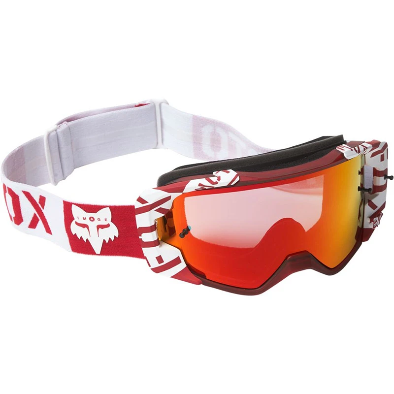 Maschere Maschera Fox Vue Nobyl Spark Flame Rosso 1 Maschere Maschera Fox Vue Nobyl Spark Flame Rosso